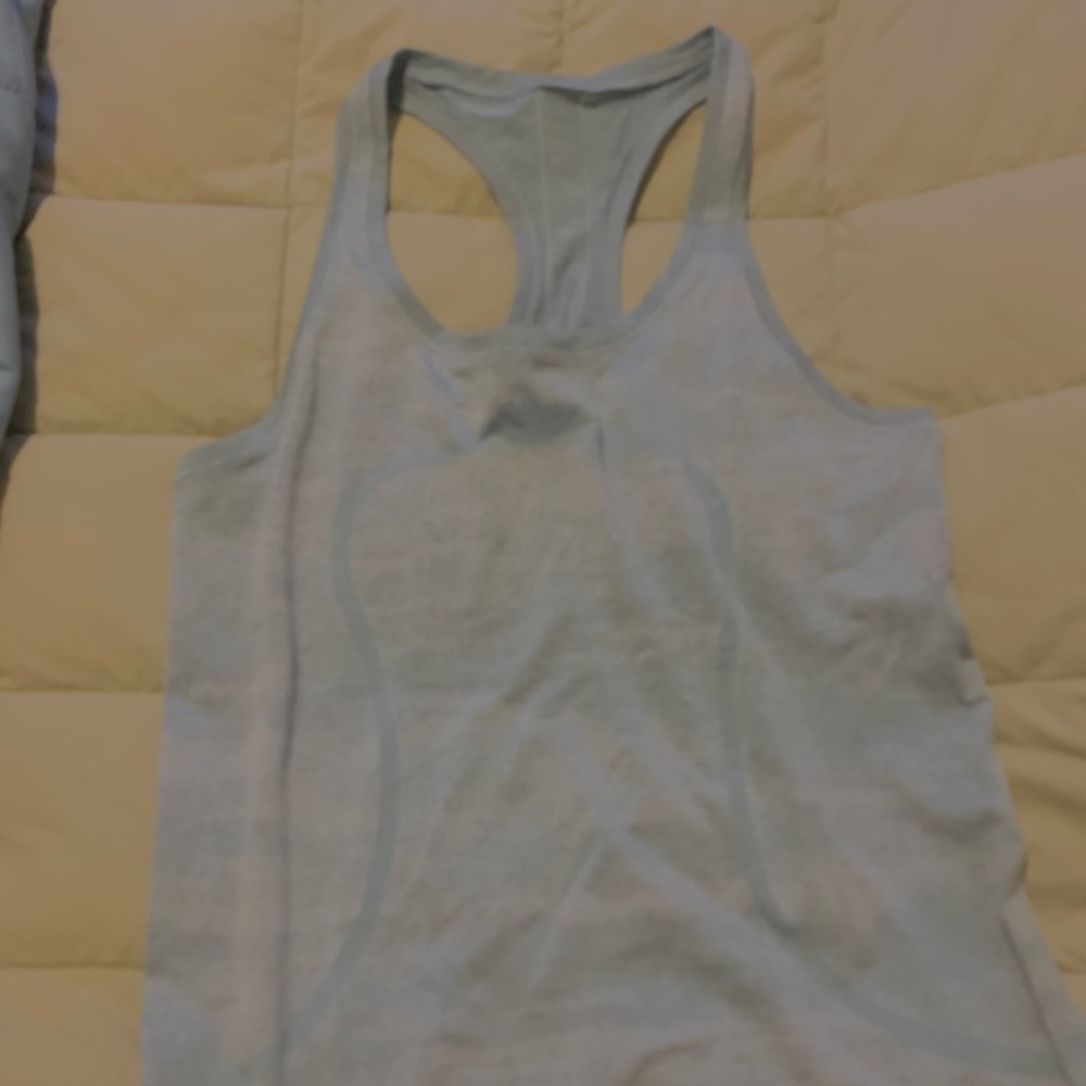 Lululemon tank - size 12 - ice blue